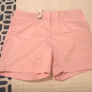 Size 14 JCrew Women’s Chino Shorts 7” Pink